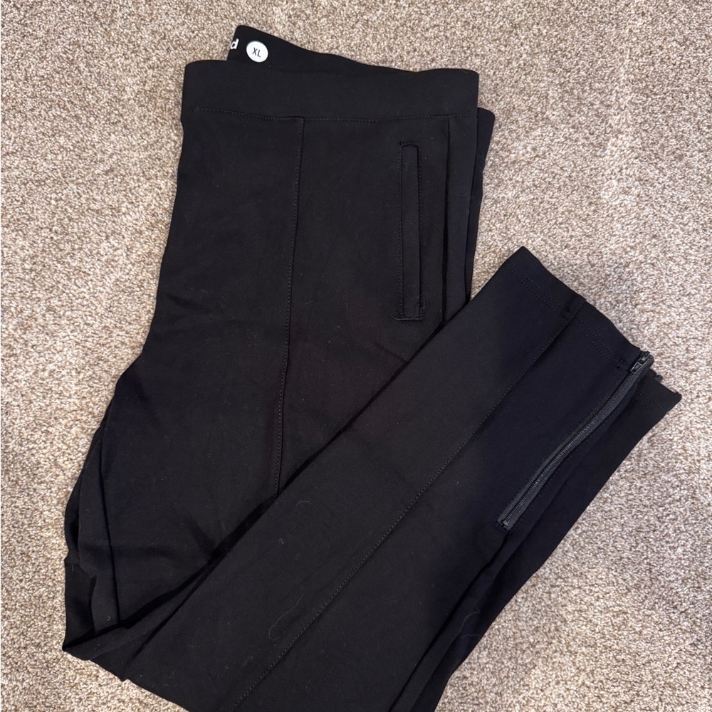 Betabrand Classic Black Pants
